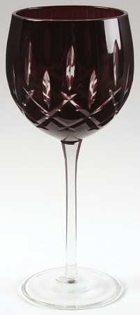 Lady Anne Ruby Balloon Wine by Gorham Crystal
