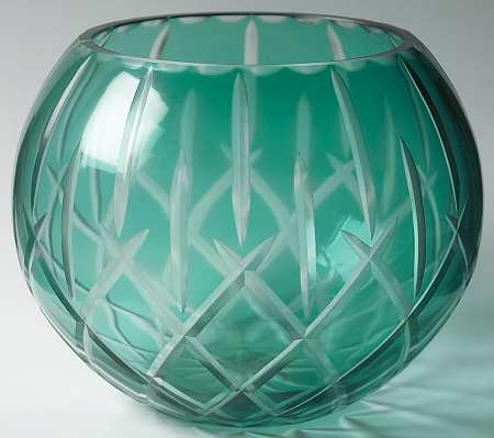 Lady Anne Emerald Green 6" Rose Bowl