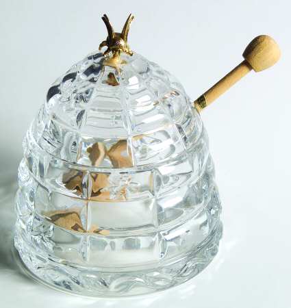 Garden Serenade Honey Pot & Lid