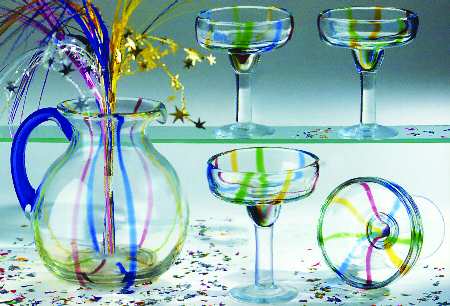 Karnivale Margarita Glass