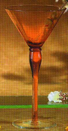 Primavera Amethyst Martini Glass