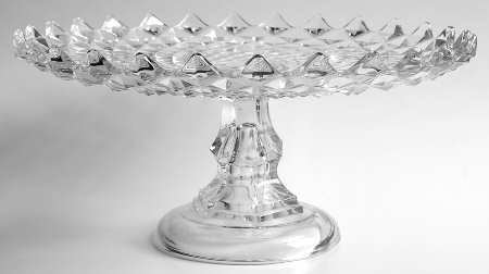 Sawtooth 12" Diameter Cake Stand/Pedestal