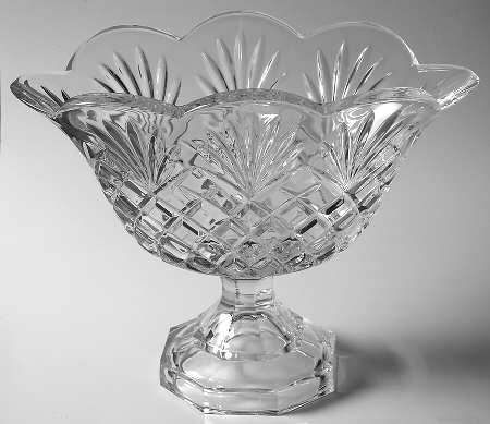 Pineapple Collection 12" Oval Footed Bowl