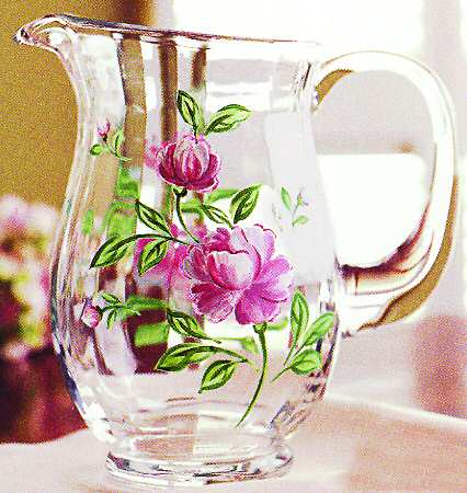 Lady Anne Handpaint Collection Pitcher