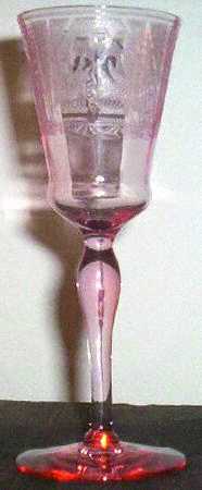 La Furiste Rose (No Trim) Water Goblet