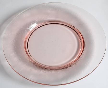 La Furiste Rose (No Trim) Luncheon Plate