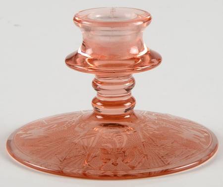 La Furiste Rose (No Trim) Single Light Candlestick