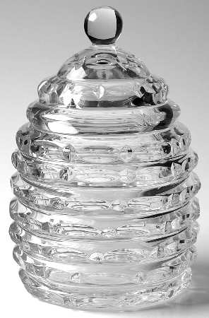 Beehive Collection Biscuit Barrel & Lid