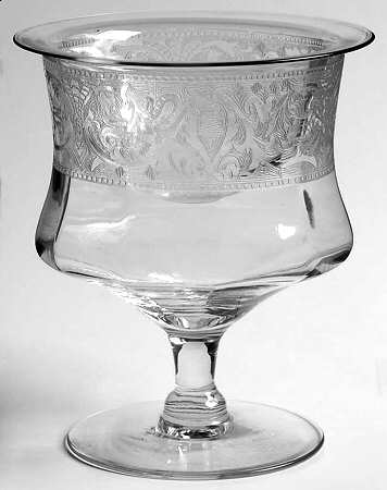 Decoration 889 Clear (No Trim, Stem 23) Seafood Cocktail & Liner