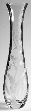 Floral Serenity 9" Bud Vase
