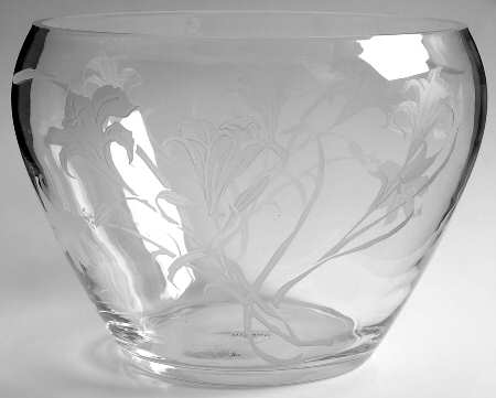 Floral Serenity 8" Urn Bowl