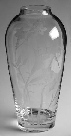 Floral Serenity 12" Urn Vase