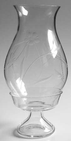 Silk Petal (Giftware) Hurricane Lamp & Globe
