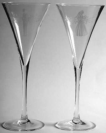 Perfect Pair by Gorham Crystal