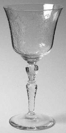 Flanders Clear (Stem 89) Water Goblet