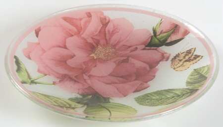 Rose Serenade Open Candy Dish