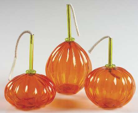 Trick Or Treat Oil Lamp (Set of 3)