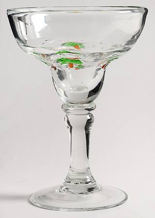 Palm Tree Margarita Glass