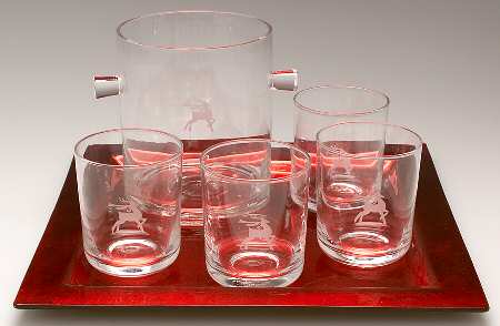 Reindeer (6 Piece) Mixed Drink Set