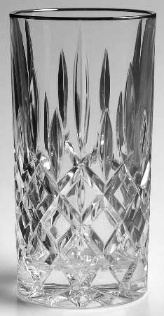 Lady Anne Signature Platinum Highball Glass