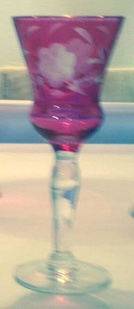 3720-9 Ruby Cordial Glass