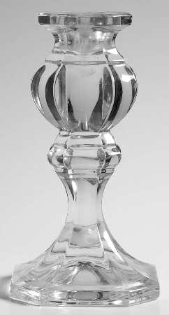 Baroque 6" Single Light Candlestick