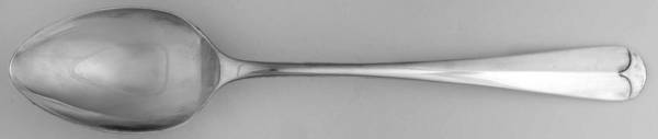 Crystal Leaf Salad Serving Spoon with Silverpllate Bowl