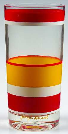 Cabana Orange 12 Oz Flat Tumbler