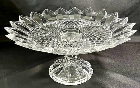 Tiara Footed Cake Plate