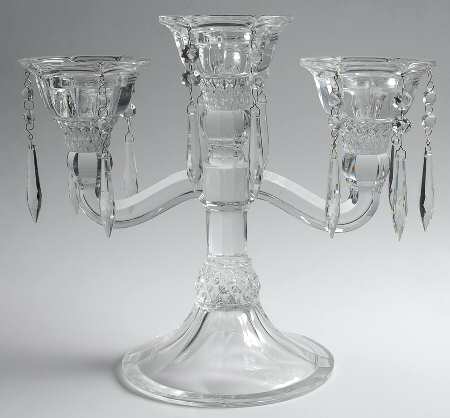 Celeste 3 Light Candelabra & 14 Prisms