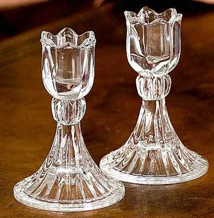 Tulip 5" Single Light Candlestick