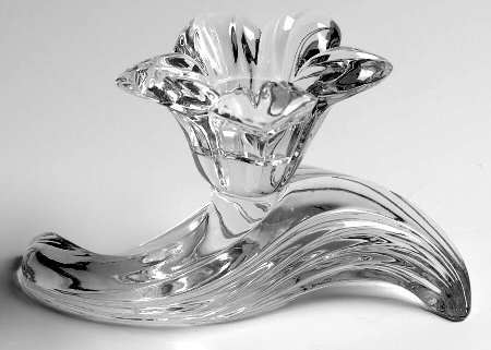 Lily Single Light Candlestick