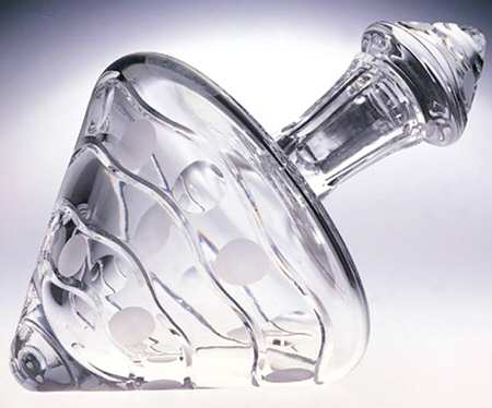 Deco Tilted Decanter & Stopper
