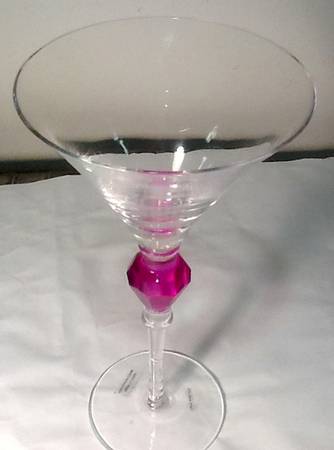 Gemstones Martini Glass