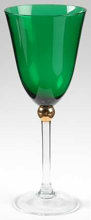 Touch of Gold Ivy by Gorham Crystal
