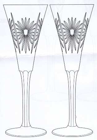 Times To Remember Fluted Champagne - Set of 2