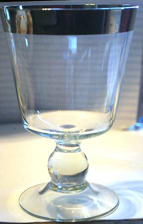 Tiara (Platinum Band) Candy Jar No Lid