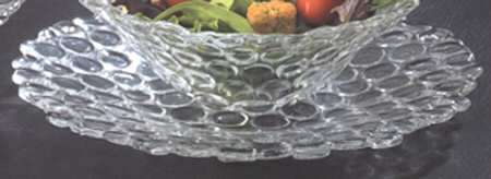 Button Salad Plate