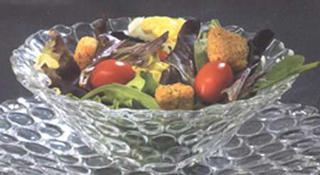 Button Individual Salad Bowl