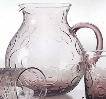 Scrolls Purple 88 Oz Pitcher