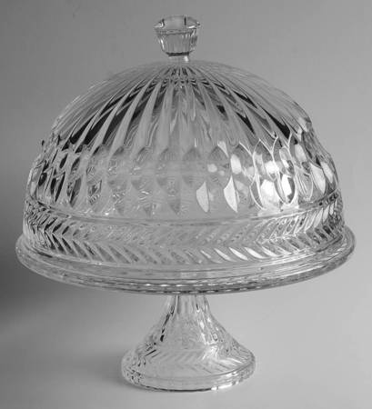Symphony 12" Pedestal Cake Stand & Dome
