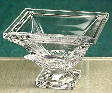 Deco Clear 6" Square Bowl