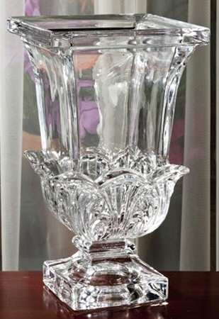 Deco Clear 9" Flower Vase