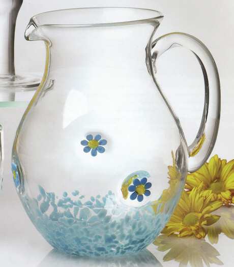 Flower Field 68 Oz Pitcher
