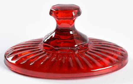 Dublin Red Lid for Sugar Bowl