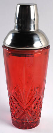 Dublin Red Cocktail Shaker & Lid by Godinger