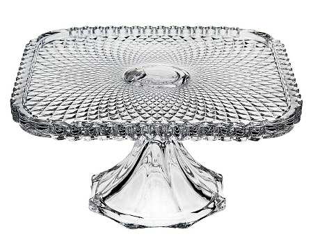 Belmont 7" Square Pedestal Cake Stand