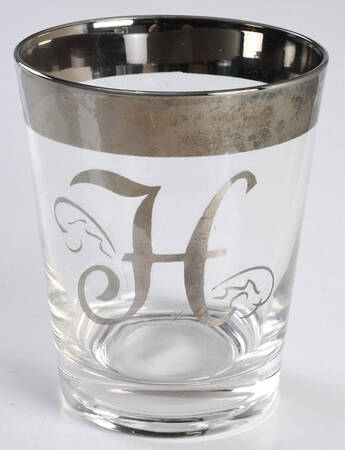 Monogram Platinum 12 Oz Flat Tumbler