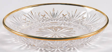 Dublin (Gold Trim) Dessert Plate