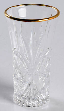 Dublin (Gold Trim) Vodka Glass